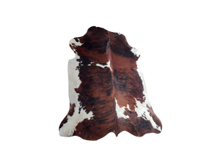 Tricolor Brown Cowhide Rug Brown Rich