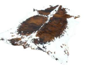 Tricolor Speckled Cowhide Rug (M001)